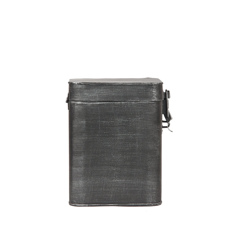 LABEL51 Opbergkist - Antiek grijs - Metaal - L - 15x16x19 cm van LABEL51 - laagste prijs offerte van PureWonen