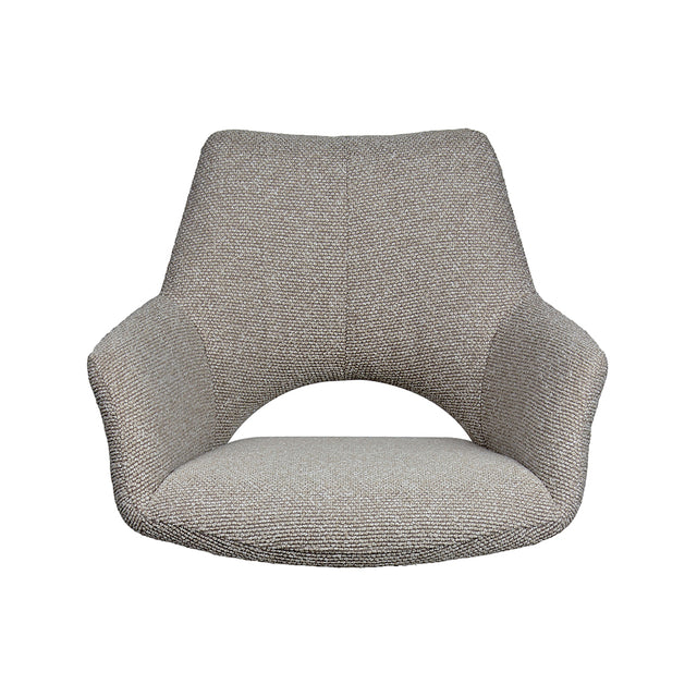 LABEL51 Eetkamerstoel Mix and Match - Mushroom - Royal Boucle - One Size