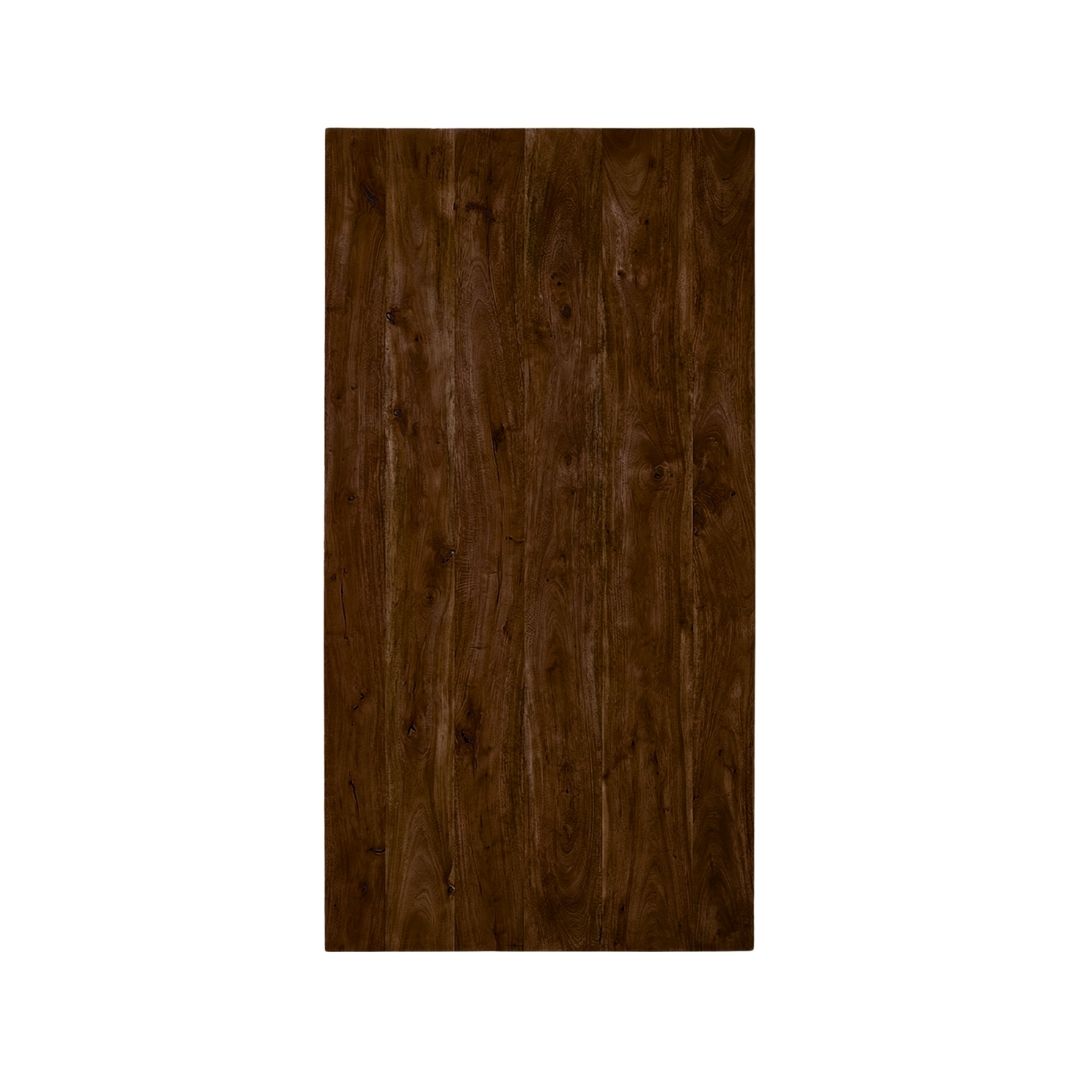 LABEL51 Eetkamertafel Tafelblad Rechthoek - Espresso - Mangohout - 160 cm - Rechthoek
