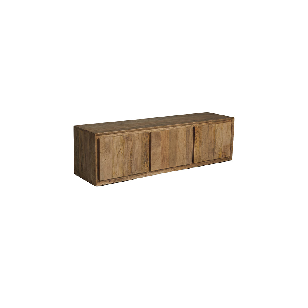 LABEL51 Tv-meubel Nori - Nature Smooth - Mangohout - 140 cm