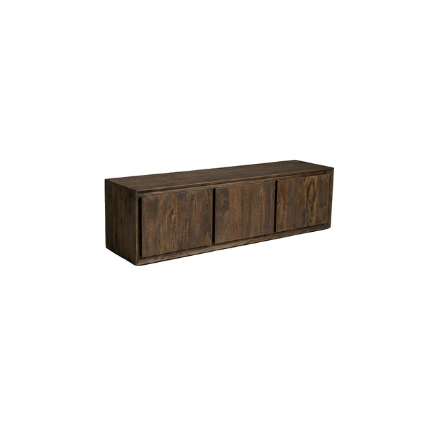 LABEL51 Tv-meubel Nori - Espresso - Mangohout - 140 cm van LABEL51 – Luxe comfort op maat van PureWonen. Vraag naar de beste prijs.
