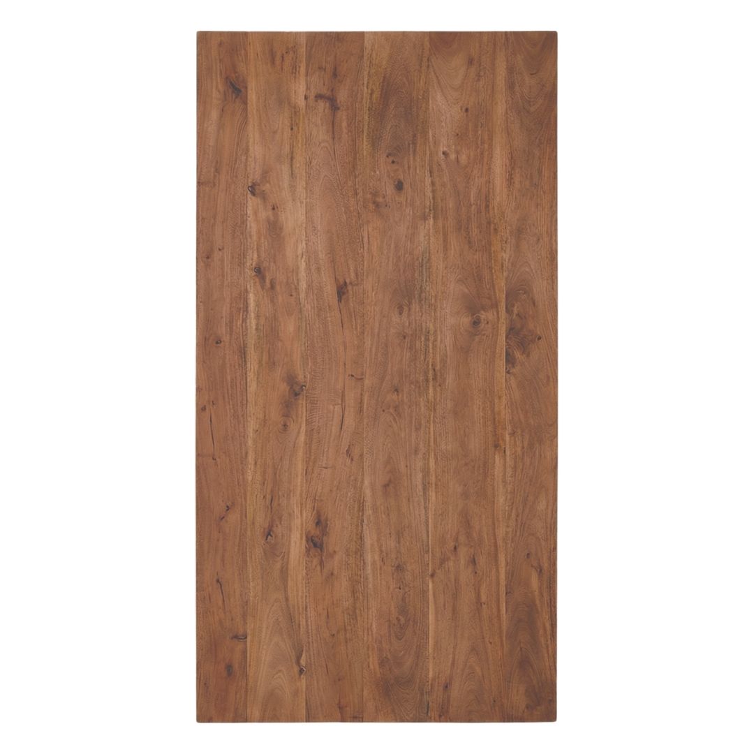 LABEL51 Eetkamertafel Tafelblad Rechthoek - Nature Smooth - Mangohout - 240 cm - Rechthoek