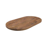 LABEL51 Eetkamertafel Tafelblad Halve Cirkel - Nature Smooth - Mangohout - 160 cm - Halve Cirkel van LABEL51 – Luxe comfort op maat van PureWonen. Vraag naar de beste prijs.