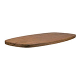LABEL51 Eetkamertafel Tafelblad Deens Ovaal - Nature Smooth - Mangohout - 220 cm - Deens Ovaal