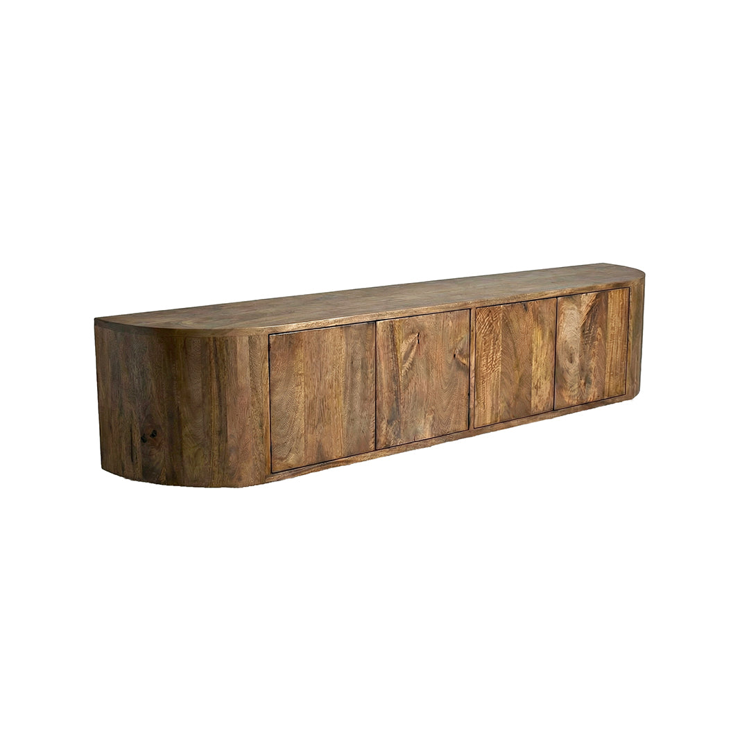 LABEL51 Tv-meubel Saya - Nature Smooth - Mangohout - 190 cm