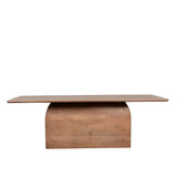 LABEL51 Eetkamertafel Owen - Nature Smooth - Mangohout - 220 cm - Rechthoek
