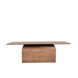 LABEL51 Eetkamertafel Owen - Nature Smooth - Mangohout - 200 cm - Rechthoek