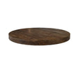 LABEL51 Eetkamertafel Tafelblad Rond - Espresso - Mangohout - 140 cm - Rond van LABEL51 – Luxe comfort op maat van PureWonen. Vraag naar de beste prijs.