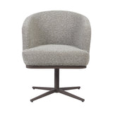 LABEL51 Eetkamerstoel Cannes - Mushroom - Royal Boucle - Brons Metaal