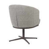 LABEL51 Eetkamerstoel Cannes - Mushroom - Royal Boucle - Brons Metaal