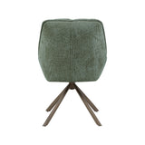 LABEL51 Eetkamerstoel Reims - Hunter - Haga - Brons Metalen Frame