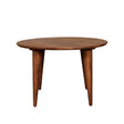 LABEL51 Eetkamertafel Fly - Espresso - Mangohout - 120 cm - Rond van LABEL51 – Luxe comfort op maat van PureWonen. Vraag naar de beste prijs.