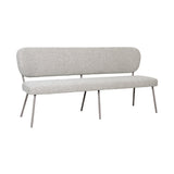 LABEL51 Eetkamerbank Singapore - Naturel - Royal Boucle - 220 cm
