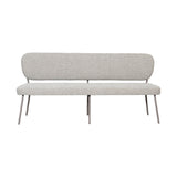 LABEL51 Eetkamerbank Singapore - Naturel - Royal Boucle - 220 cm