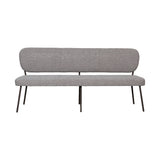 LABEL51 Eetkamerbank Singapore - Mushroom - Royal Boucle - 220 cm
