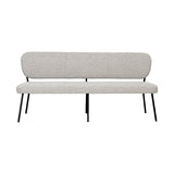 LABEL51 Eetkamerbank Singapore - Naturel - Royal Boucle - 220 cm