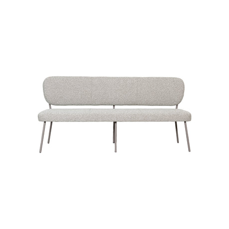 LABEL51 Eetkamerbank Singapore - Naturel - Royal Boucle - 160 cm van LABEL51 – Luxe comfort op maat van PureWonen. Vraag naar de beste prijs.