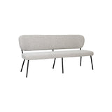 LABEL51 Eetkamerbank Singapore - Naturel - Royal Boucle - 160 cm