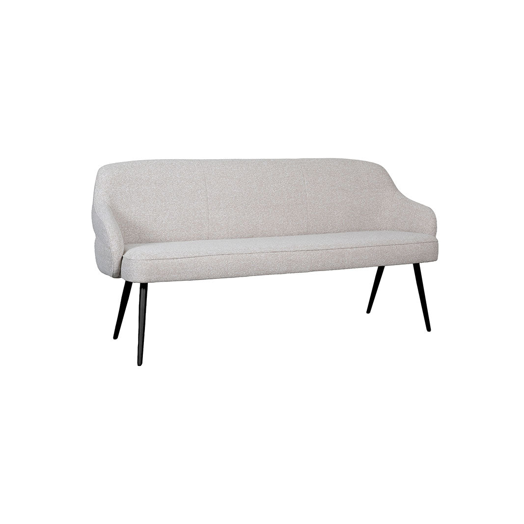 LABEL51 Eetkamerbank Bern - Naturel - Royal Boucle - 160 cm van LABEL51 – Luxe comfort op maat van PureWonen. Vraag naar de beste prijs.