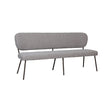 LABEL51 Eetkamerbank Singapore - Mushroom - Royal Boucle - 190 cm van LABEL51 – Luxe comfort op maat van PureWonen. Vraag naar de beste prijs.