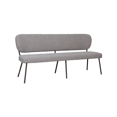 LABEL51 Eetkamerbank Singapore - Mushroom - Royal Boucle - 190 cm van LABEL51 – Luxe comfort op maat van PureWonen. Vraag naar de beste prijs.