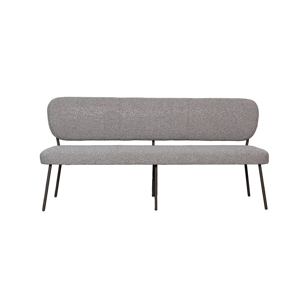 LABEL51 Eetkamerbank Singapore - Mushroom - Royal Boucle - 190 cm van LABEL51 – Luxe comfort op maat van PureWonen. Vraag naar de beste prijs.
