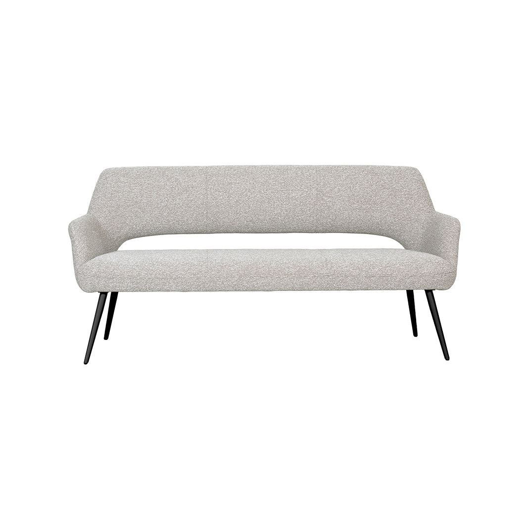LABEL51 Eetkamerbank Sunray - Naturel - Royal Boucle - 190 cm