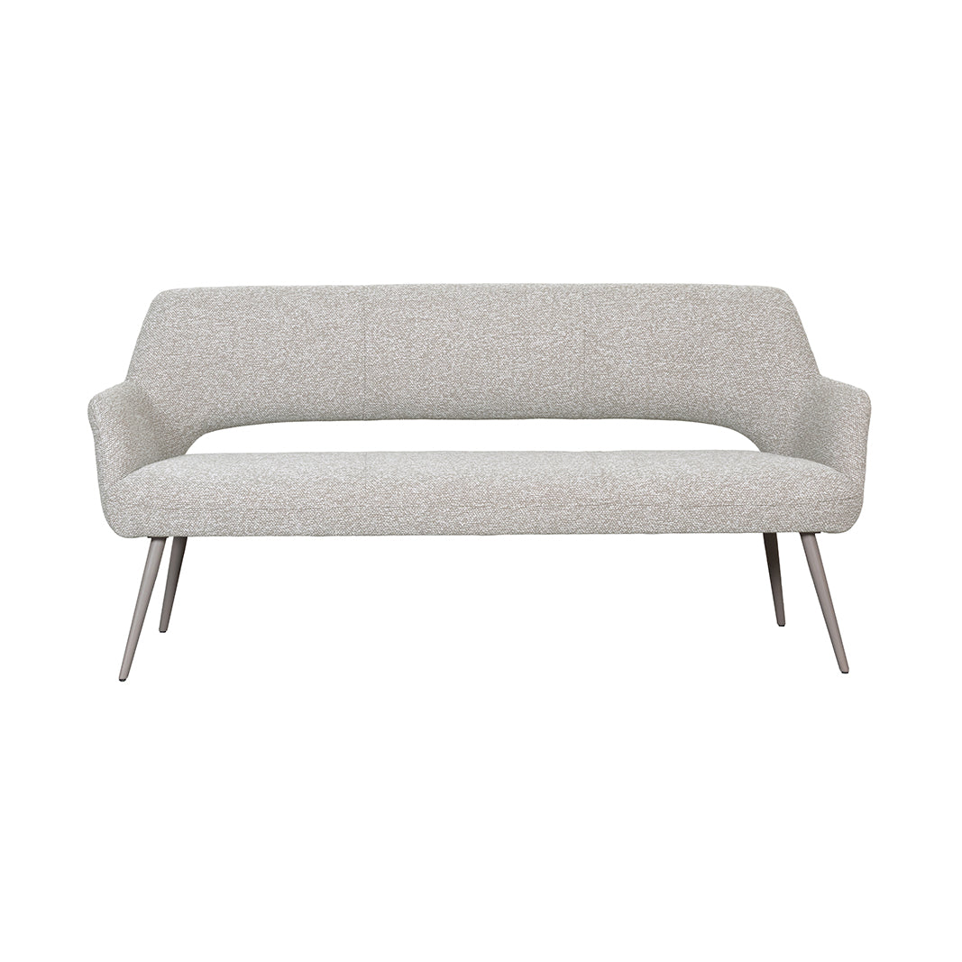 LABEL51 Eetkamerbank Sunray - Naturel - Royal Boucle - 220 cm