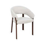 LABEL51 Eetkamerstoel Sato - Naturel - Prestige - Walnoot Houten Frame van LABEL51 – Luxe comfort op maat van PureWonen. Vraag naar de beste prijs.