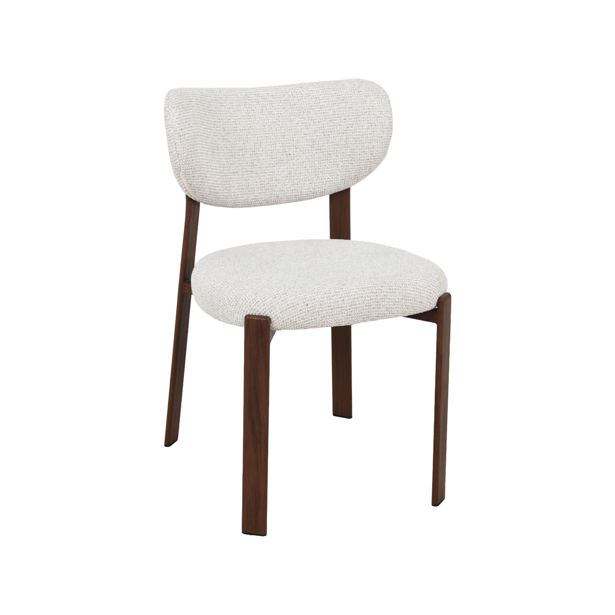 LABEL51 Eetkamerstoel Mika - Naturel - Prestige - Walnoot Houtlook Metaal van LABEL51 – Luxe comfort op maat van PureWonen. Vraag naar de beste prijs.