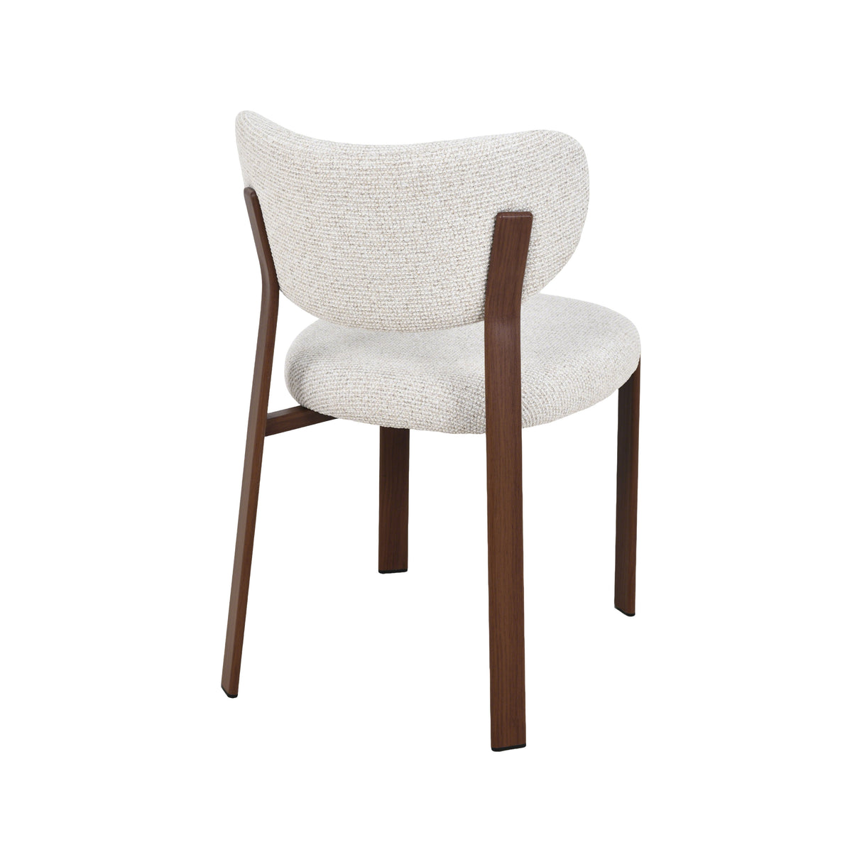 LABEL51 Eetkamerstoel Mika - Naturel - Prestige - Walnoot Houtlook Metaal van LABEL51 – Luxe comfort op maat van PureWonen. Vraag naar de beste prijs.