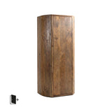 LABEL51 Bergkast Saya - Natural - Mangohout - 160 cm - Rechts
