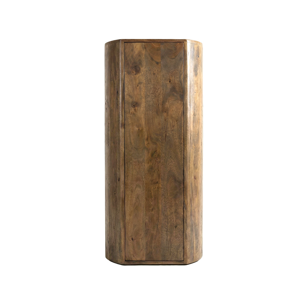 LABEL51 Bergkast Saya - Natural - Mangohout - 160 cm - Rechts
