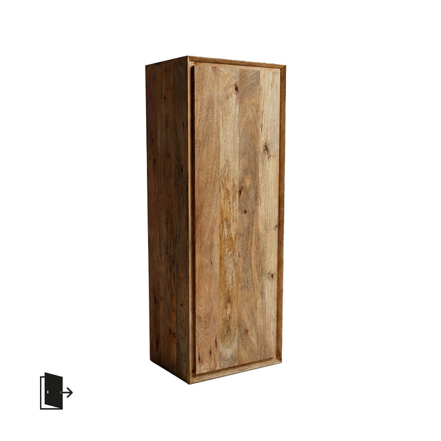 LABEL51 Bergkast Nori - Natural - Mangohout - 140 cm - Rechts van LABEL51 – Luxe comfort op maat van PureWonen. Vraag naar de beste prijs.