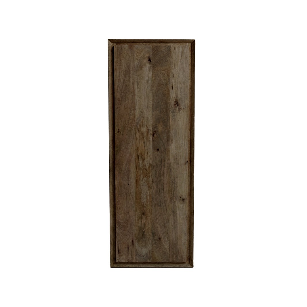 LABEL51 Bergkast Nori - Espresso - Mangohout - 140 cm - Rechts