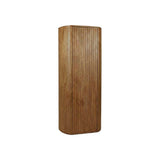 LABEL51 Bergkast Miya - Natural - Mangohout - 140 cm - Rechts