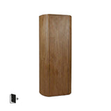 LABEL51 Bergkast Miya - Natural - Mangohout - 160 cm - Rechts