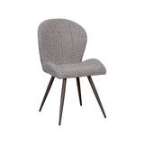 LABEL51 Eetkamerstoel Sil - Mushroom - Royal Boucle - Brons Metalen Frame