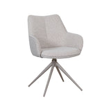 LABEL51 Eetkamerstoel Sawa - Naturel - Royal Boucle