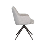 LABEL51 Eetkamerstoel Sawa - Naturel - Royal Boucle van LABEL51 – Luxe comfort op maat van PureWonen. Vraag naar de beste prijs.