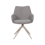 LABEL51 Eetkamerstoel Sawa - Mushroom - Royal Boucle