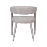 LABEL51 Eetkamerstoel Tamiko - Beige - Geweven