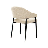 LABEL51 Eetkamerstoel Sora - Naturel - Royal Boucle