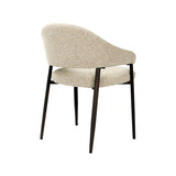 LABEL51 Eetkamerstoel Sora - Naturel - Royal Boucle van LABEL51 – Luxe comfort op maat van PureWonen. Vraag naar de beste prijs.