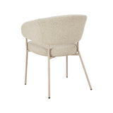 LABEL51 Eetkamerstoel Takumi - Beige - Prestige - Beige Metale Frame