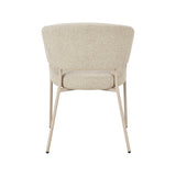 LABEL51 Eetkamerstoel Takumi - Beige - Prestige - Beige Metale Frame