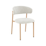 LABEL51 Eetkamerstoel Kaito - Naturel - Prestige - Naturel Houten Frame