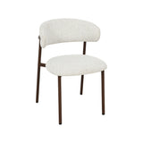 LABEL51 Eetkamerstoel Kaito - Naturel - Prestige - Walnoot Houten Frame