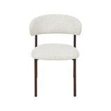 LABEL51 Eetkamerstoel Kaito - Naturel - Prestige - Walnoot Houten Frame