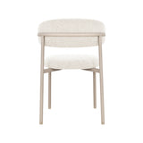 LABEL51 Eetkamerstoel Kaito - Naturel - Prestige - Beige Metalen Frame